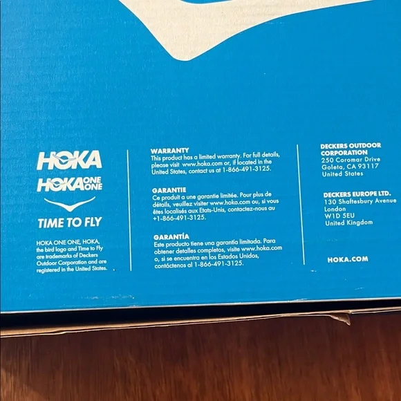 New Hoka Kawana 2 Sneakers - Soft Blue and Lime - Picture 16 of 16